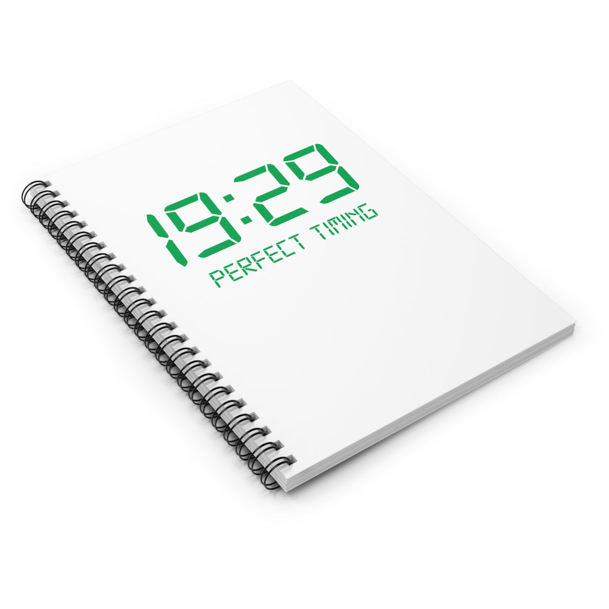 Perfect Timing Spiral Notebook - Ruled Line – The 1929 Collection